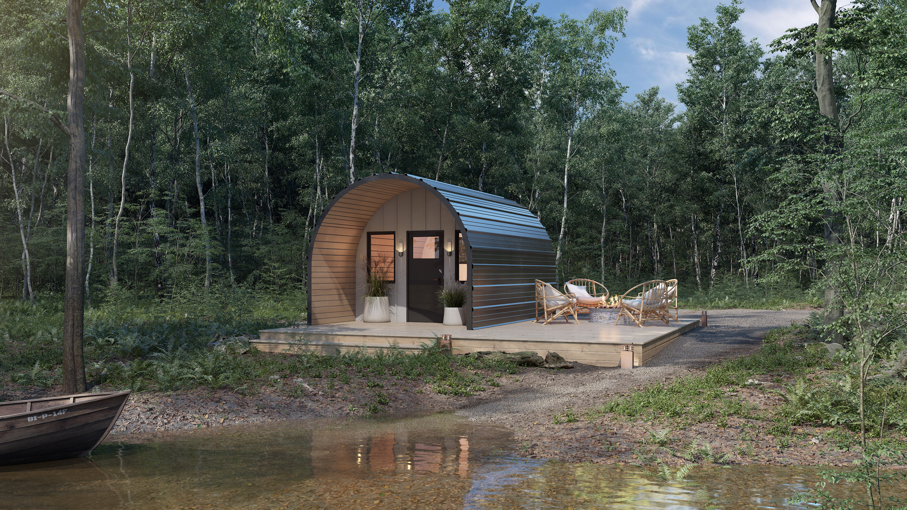 Single Cabin Big Light Deck Front